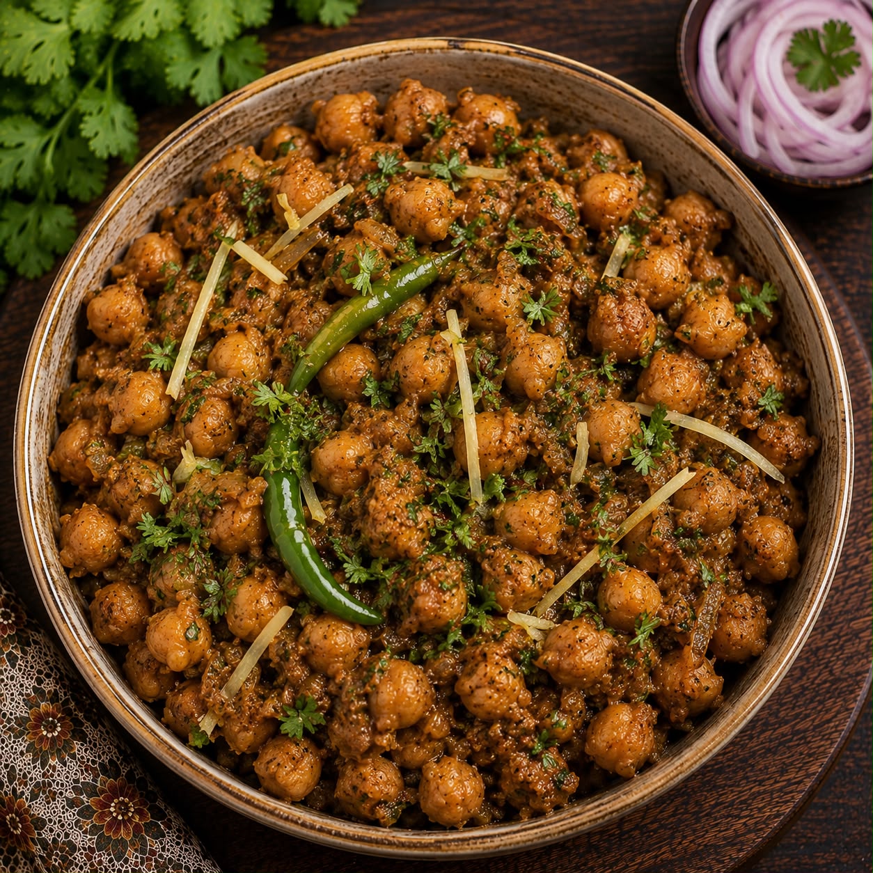 Pindi Chole (Dry)